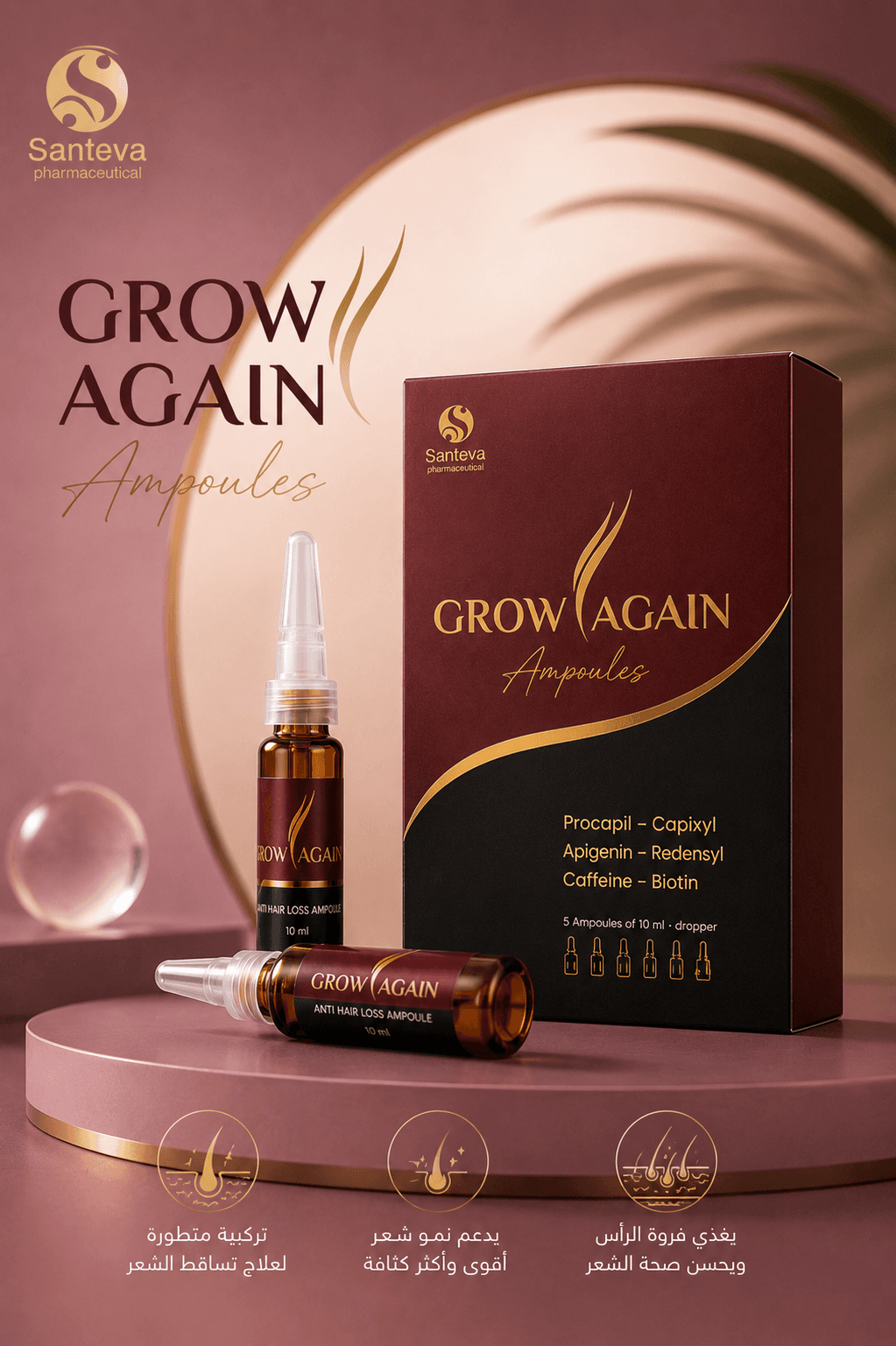Grow Again Anti Hair Loss Ampoule